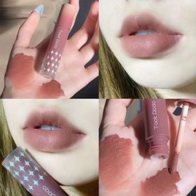 8 Colors Fashion Waterproof Lasting Matte Nude Lipstick Temperament Red Lip Gloss Liquid Lipstick Women Lip Makeup 2022 New - 01