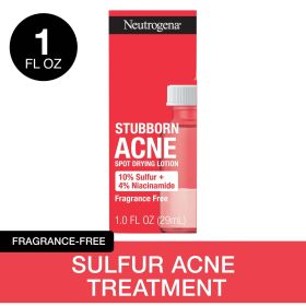 Neutrogena Stubborn Acne Spot Drying Acne Treatment, 10% Sulfur, 1 oz - Neutrogena