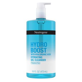 Neutrogena Hydro Boost Hydrating Gel Facial Cleanser, Fragrance-Free, Face Wash, 16 oz - Neutrogena