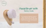 Facial Brush Bamboo Handle - Default Title