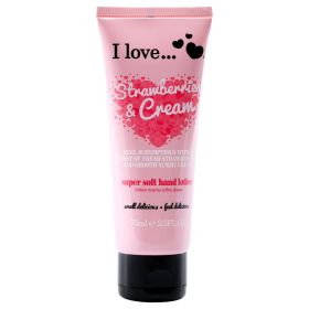 Super Soft Hand Lotion - Strawberries and Cream - Women - 2.5