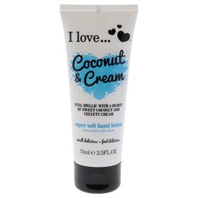 Super Soft Hand Lotion - Coconut and Cream - Women - 2.5