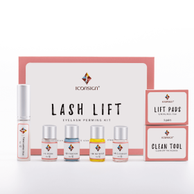 Dropshipping ICONSIGN Lash Lift Kit Lash Lifiting Eyelash Perming Kit Lash Curling Enhancer Eyes Makeup Can Do Your Logo - Same as Photos