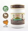Pride Of India - Herbal Henna & Indigo Mix Hair Color Powder w/Gloves - Natural Brown, Half Pound (120 Grams) - Beauty