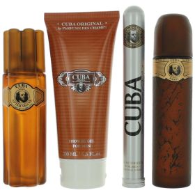 Cuba Gold by Cuba (Option: 4 Piece Gift Set for Men)