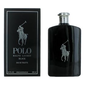 Polo Black by Ralph Lauren (Option: 6.7 oz Eau De Toilette Spray for Men)